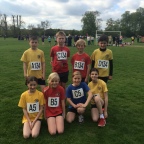 2015 Cross Country teams, before they raced in the 4 x 1200m Relay at Priory Park, St Neots. The girls came 16th out of 101 teams and the boys 35th out of 128 teams. A great afternoon and a brilliant effort from all the children, Well Done!